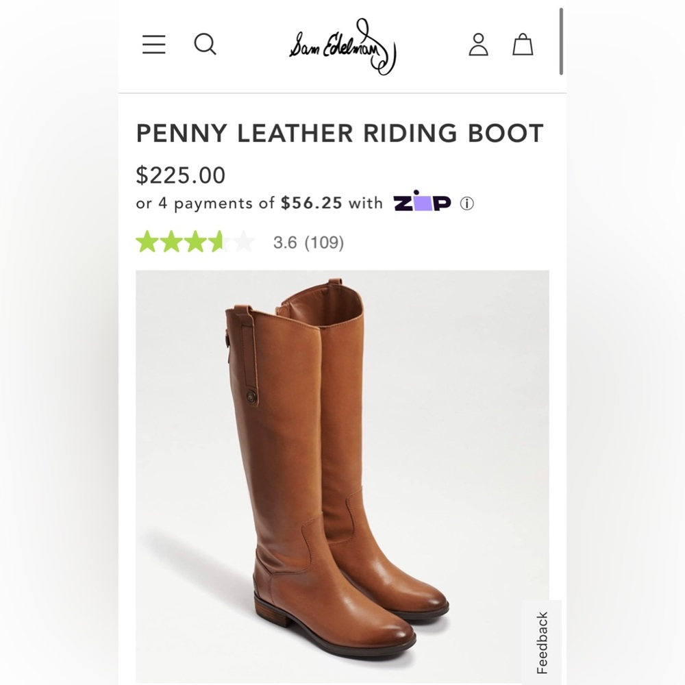 Sam Edelman Leather Boots